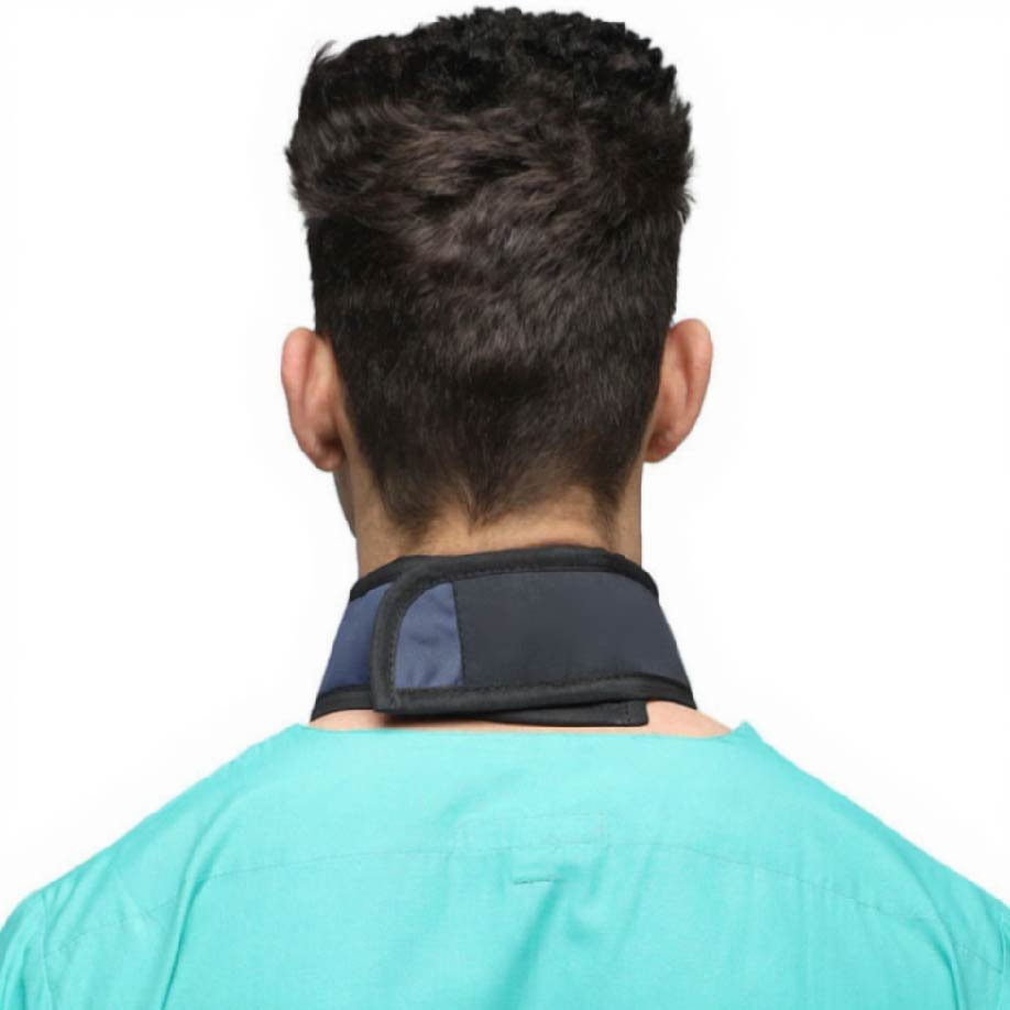 RADARMOUR Lightweight X-Ray Thyroid Collar (Lead RAD Vinyl) - Image 3